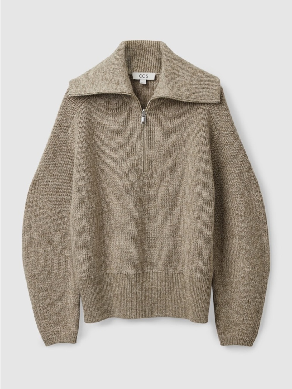 • COS | Zip Knit Jumper